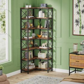 Bookshelf (Color: Rustic Brown)